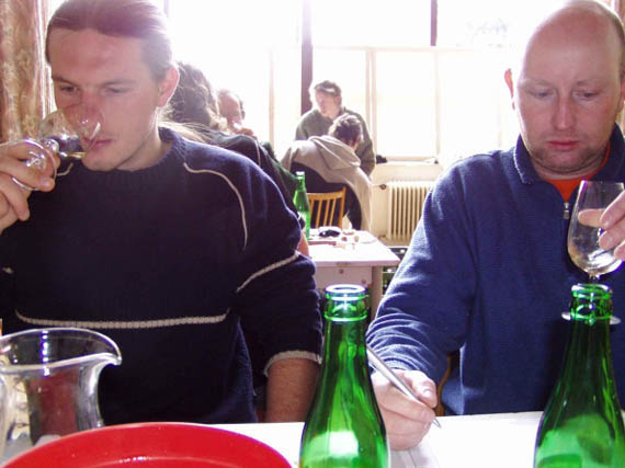 Fotogalerie - bodování vín 2006 bodování vín 2006